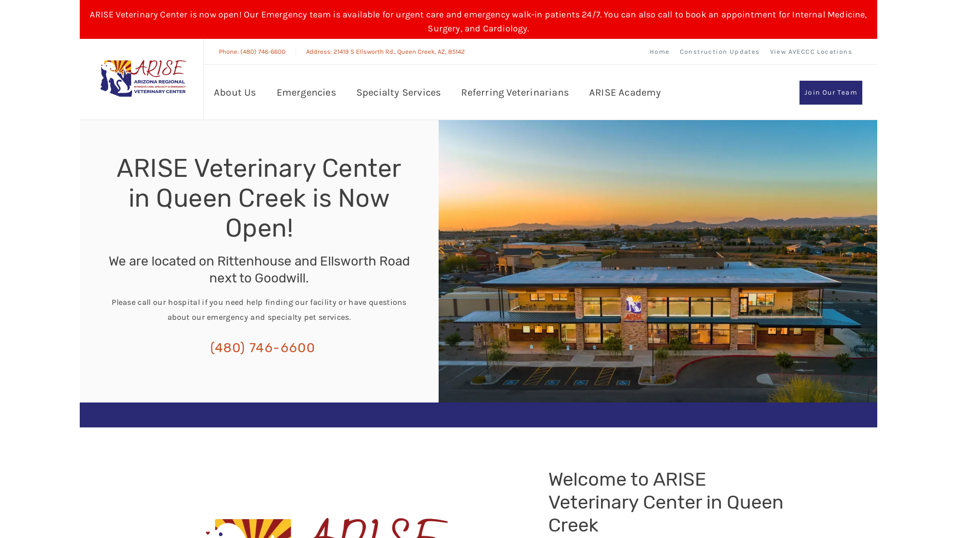 ARISE Veterinary Center